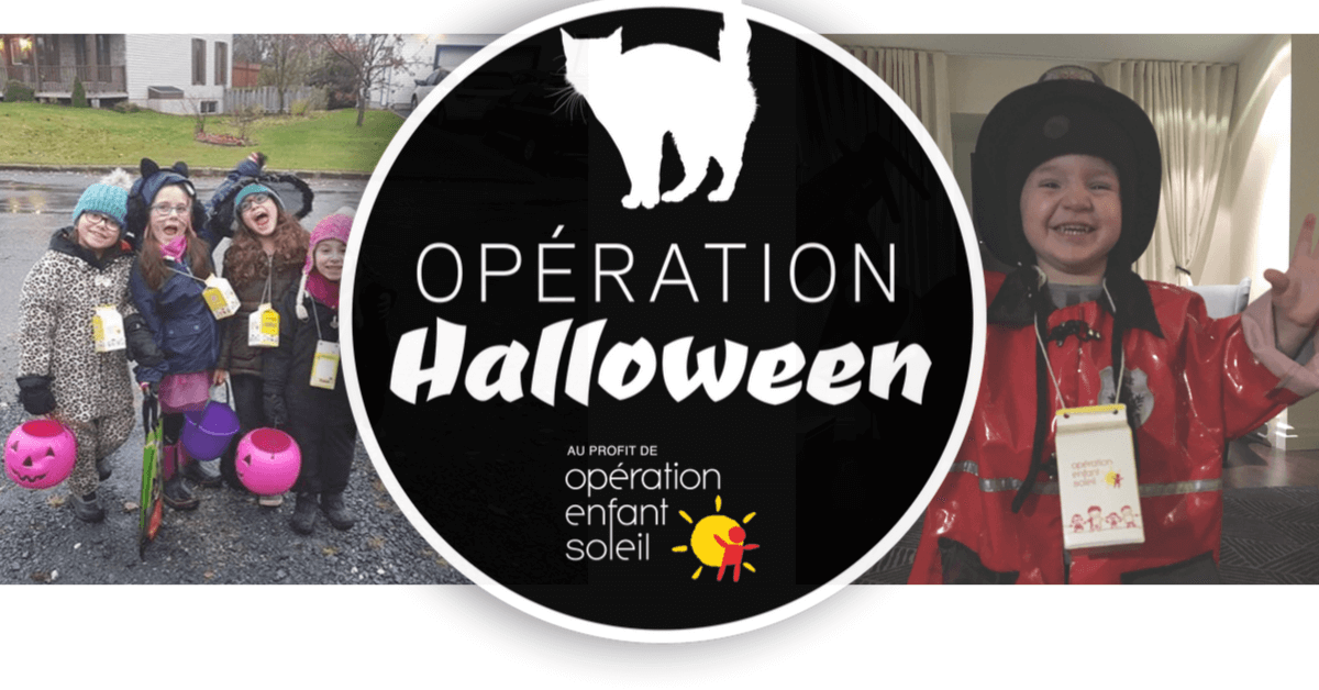 Opération Halloween Opération Enfant Soleil